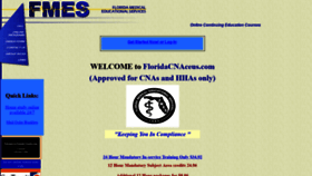 What Floridacnaceus.com website looked like in 2020 (3 years ago)