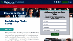 What Fhlcareers.com website looked like in 2020 (3 years ago)