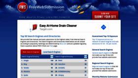 What Freewebsubmission.com website looked like in 2020 (3 years ago)