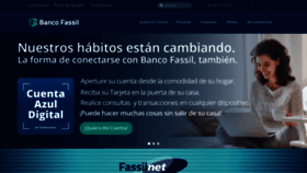 What Fassil.com.bo website looked like in 2020 (3 years ago)