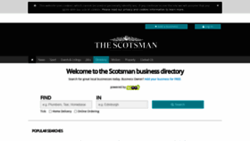 What Findit.scotsman.com website looked like in 2020 (3 years ago)