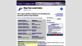 What Freecadapps.com website looked like in 2020 (3 years ago)