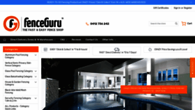 What Fenceguru.com.au website looked like in 2020 (3 years ago)