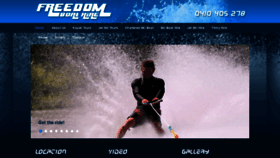 What Freedomboathire.com.au website looked like in 2020 (3 years ago)
