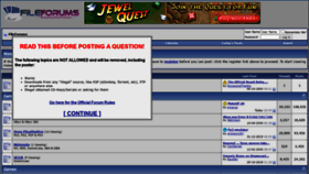 What Fileforums.com website looked like in 2020 (5 years ago)