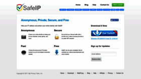 What Freesafeip.com website looked like in 2020 (3 years ago)