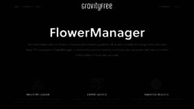 What Flowermanager.com website looked like in 2020 (3 years ago)