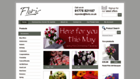 What Floric.co.uk website looked like in 2020 (3 years ago)