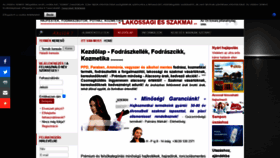 What Fodraszcikkbolt.hu website looked like in 2020 (3 years ago)
