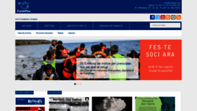 What Fundacioperlapau.org website looked like in 2020 (3 years ago)