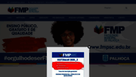 What Fmpsc.edu.br website looked like in 2020 (3 years ago)