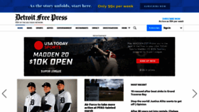 What Freepress.com website looked like in 2020 (3 years ago)