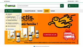 What Farmaciatei.ro website looked like in 2020 (3 years ago)
