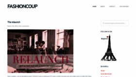 What Fashioncoup.com website looked like in 2020 (3 years ago)