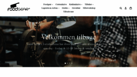 What Foodgear.dk website looked like in 2020 (3 years ago)