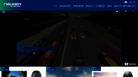 What Falken.tires website looked like in 2020 (3 years ago)