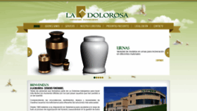 What Funerarialadolorosa.es website looked like in 2020 (3 years ago)