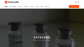 What Faceland.nl website looked like in 2020 (3 years ago)