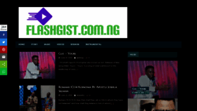 What Flashgist.com.ng website looked like in 2020 (3 years ago)