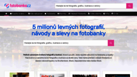 What Fotobanka.cz website looked like in 2020 (3 years ago)