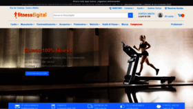 What Fitnessdigital.com website looked like in 2020 (3 years ago)
