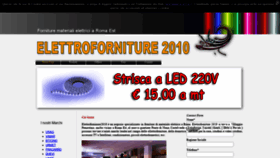 What Fornitureelettricheromaest.it website looked like in 2020 (3 years ago)