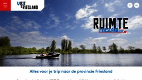 What Friesland.nl website looked like in 2020 (3 years ago)