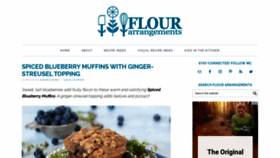What Flourarrangements.org website looked like in 2020 (4 years ago)