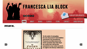 What Francescaliablock.com website looked like in 2020 (3 years ago)