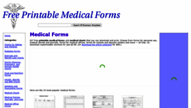 What Freeprintablemedicalforms.com website looked like in 2020 (3 years ago)