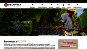What Fecovita.com website looked like in 2020 (3 years ago)