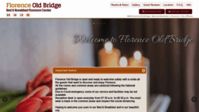 What Florenceoldbridge.com website looked like in 2020 (3 years ago)