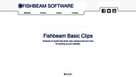 What Fishbeam.com website looked like in 2020 (3 years ago)
