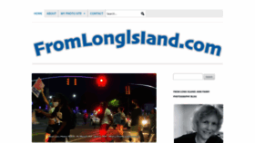 What Fromlongisland.com website looked like in 2020 (3 years ago)