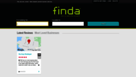 What Finda.co.nz website looked like in 2020 (3 years ago)