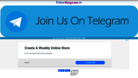 What Fdmrringtone.in website looked like in 2020 (3 years ago)