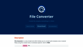 What File-converter.org website looked like in 2020 (3 years ago)
