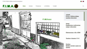 What Fimagenova.it website looked like in 2020 (3 years ago)