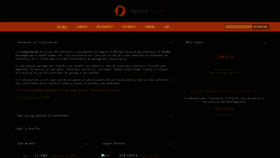 What Fruityclub.net website looked like in 2020 (3 years ago)