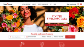 What Floraqueen.pl website looked like in 2020 (3 years ago)