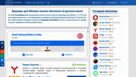 What Free-browsers.ru website looked like in 2020 (3 years ago)