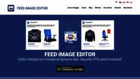 What Feed-image-editor.cz website looked like in 2020 (3 years ago)