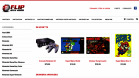 What Flipjeuxvideo.com website looked like in 2020 (3 years ago)