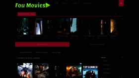 What Foumovies.plus website looked like in 2020 (3 years ago)