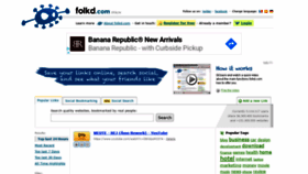 What Folkd.com website looked like in 2020 (3 years ago)
