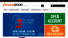 What Frajosfood.com website looked like in 2020 (3 years ago)