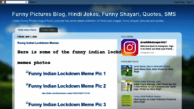 What Funnyindianphotos.blogspot.com website looked like in 2020 (3 years ago)