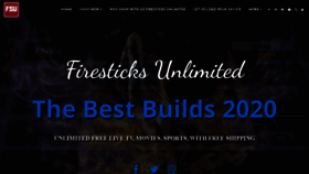 What Firesticksunlimited.com website looked like in 2020 (3 years ago)