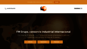 What Fmgrupo.com website looked like in 2020 (3 years ago)