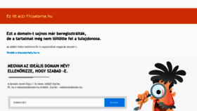 What F1csatorna.hu website looked like in 2020 (3 years ago)